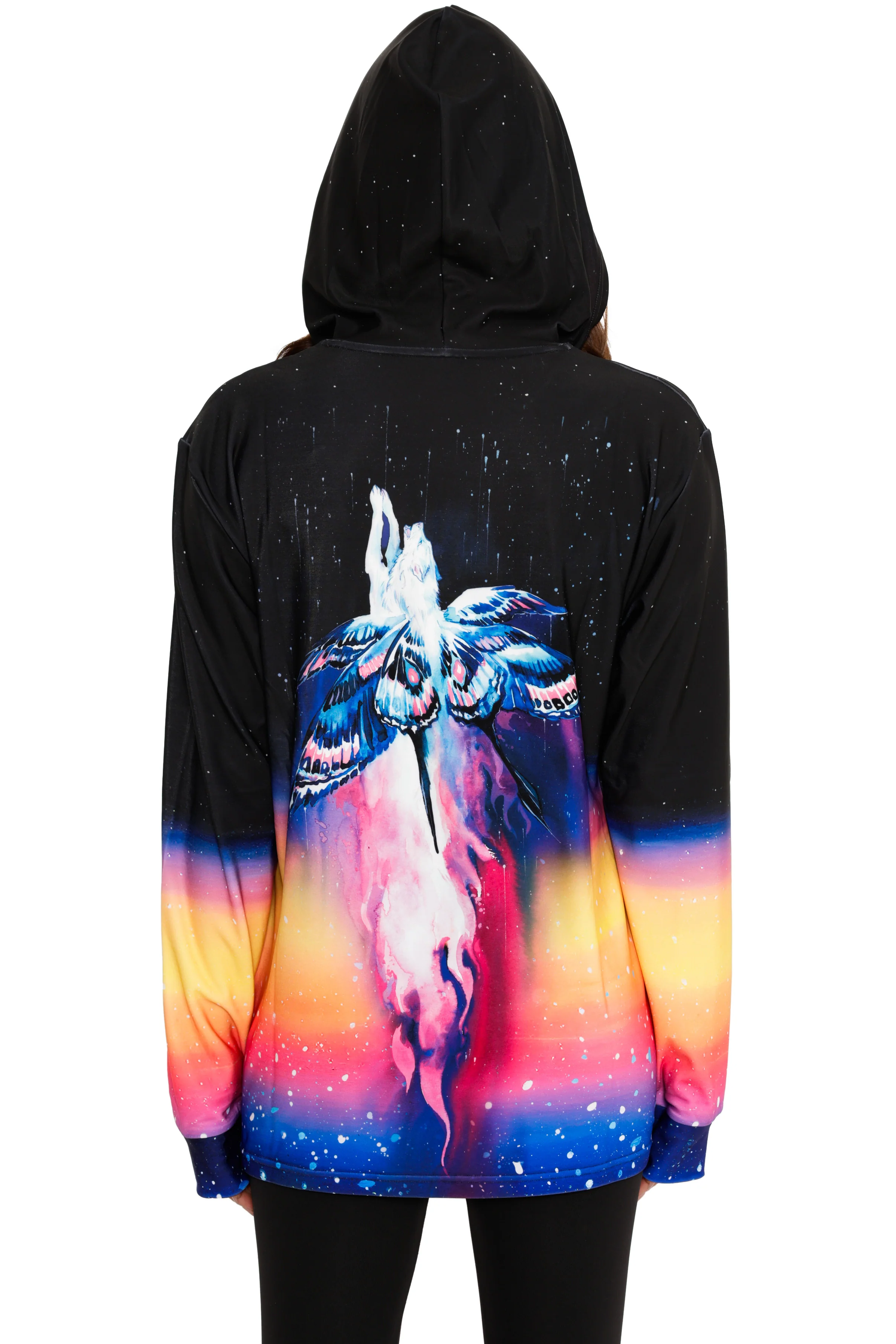 Burning On The Inside Hoodie Sweater - Image 4
