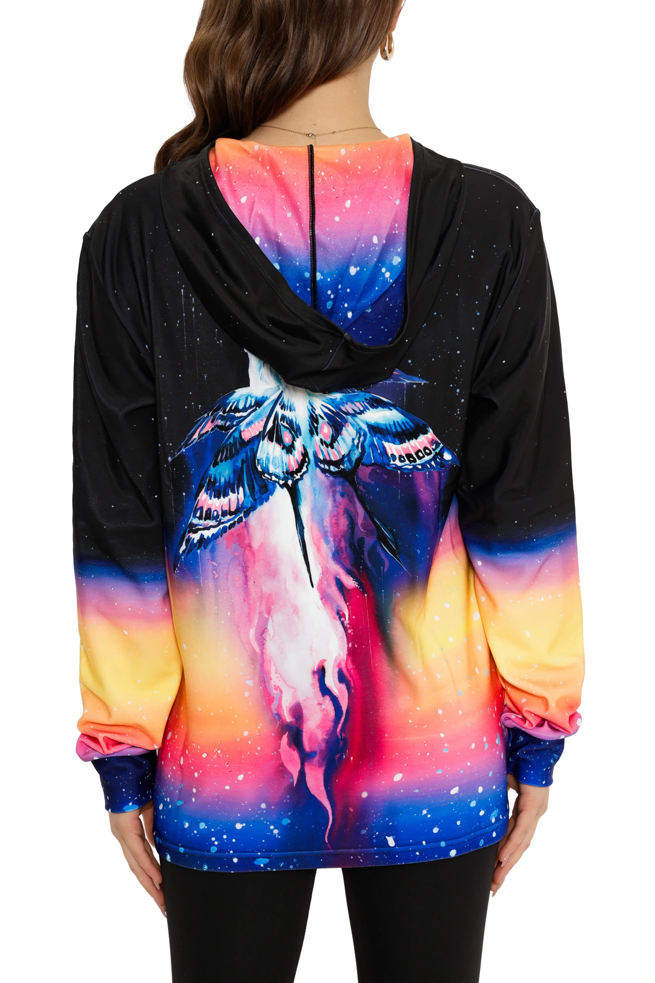 Burning On The Inside Hoodie Sweater - Image 5