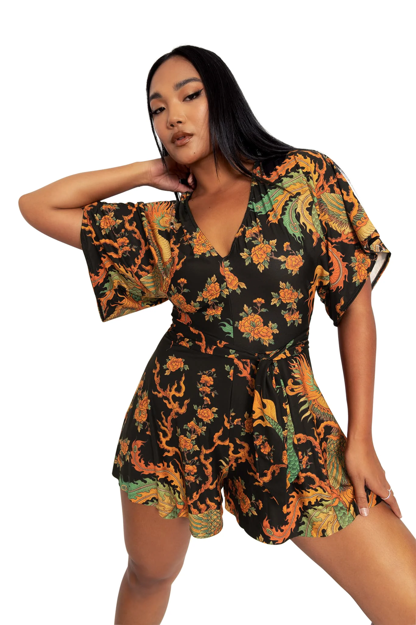 Dragon Rising Slinky Playsuit - Image 9