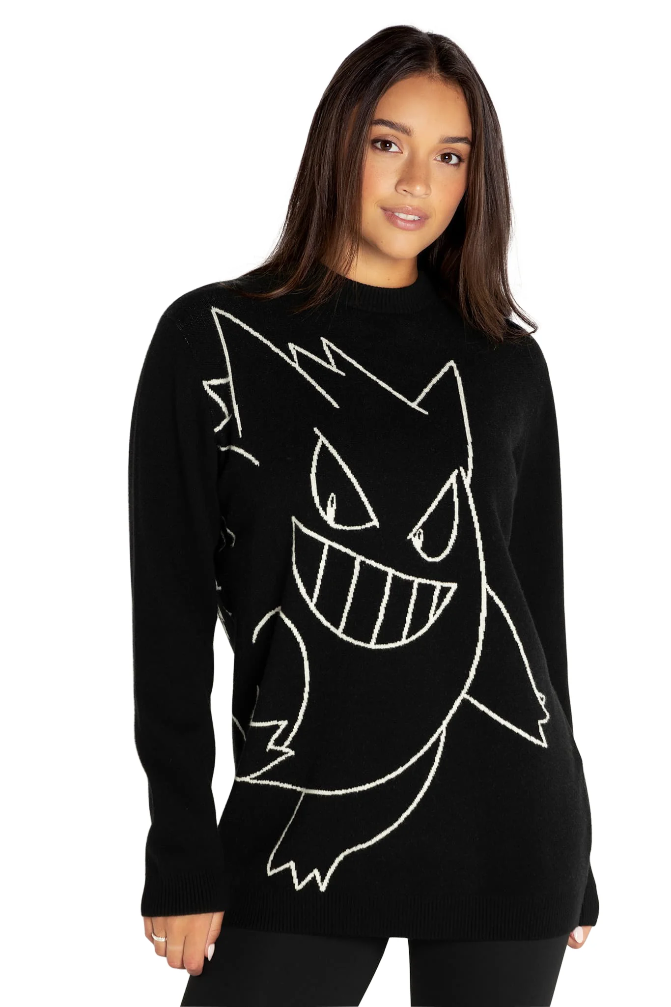 Gengar Oversized Knit Sweater - Image 3
