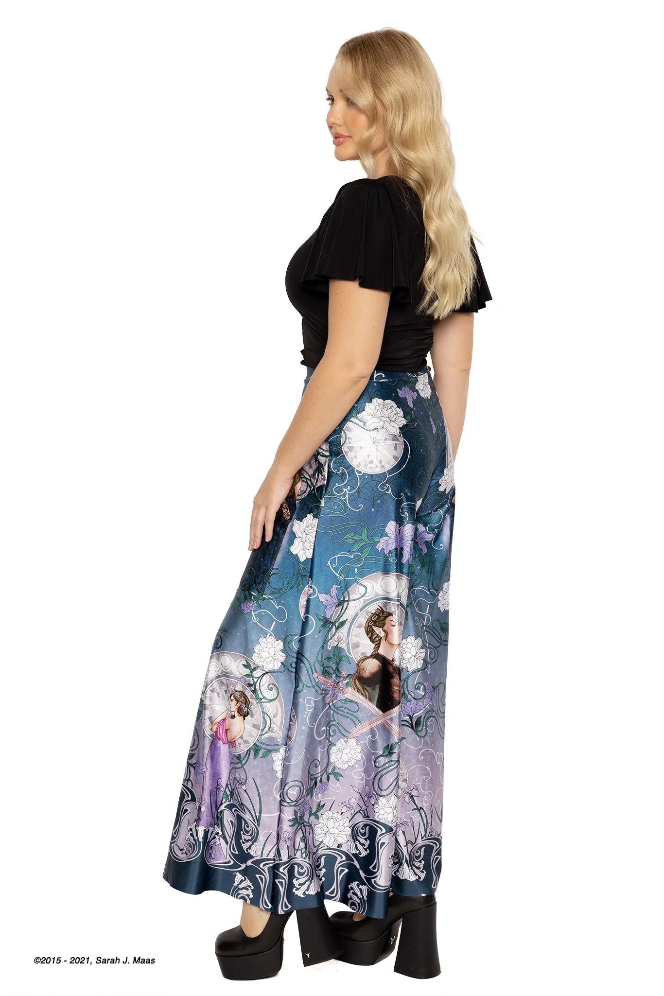 House of Archeron Luxe Palazzo Pants - Image 3
