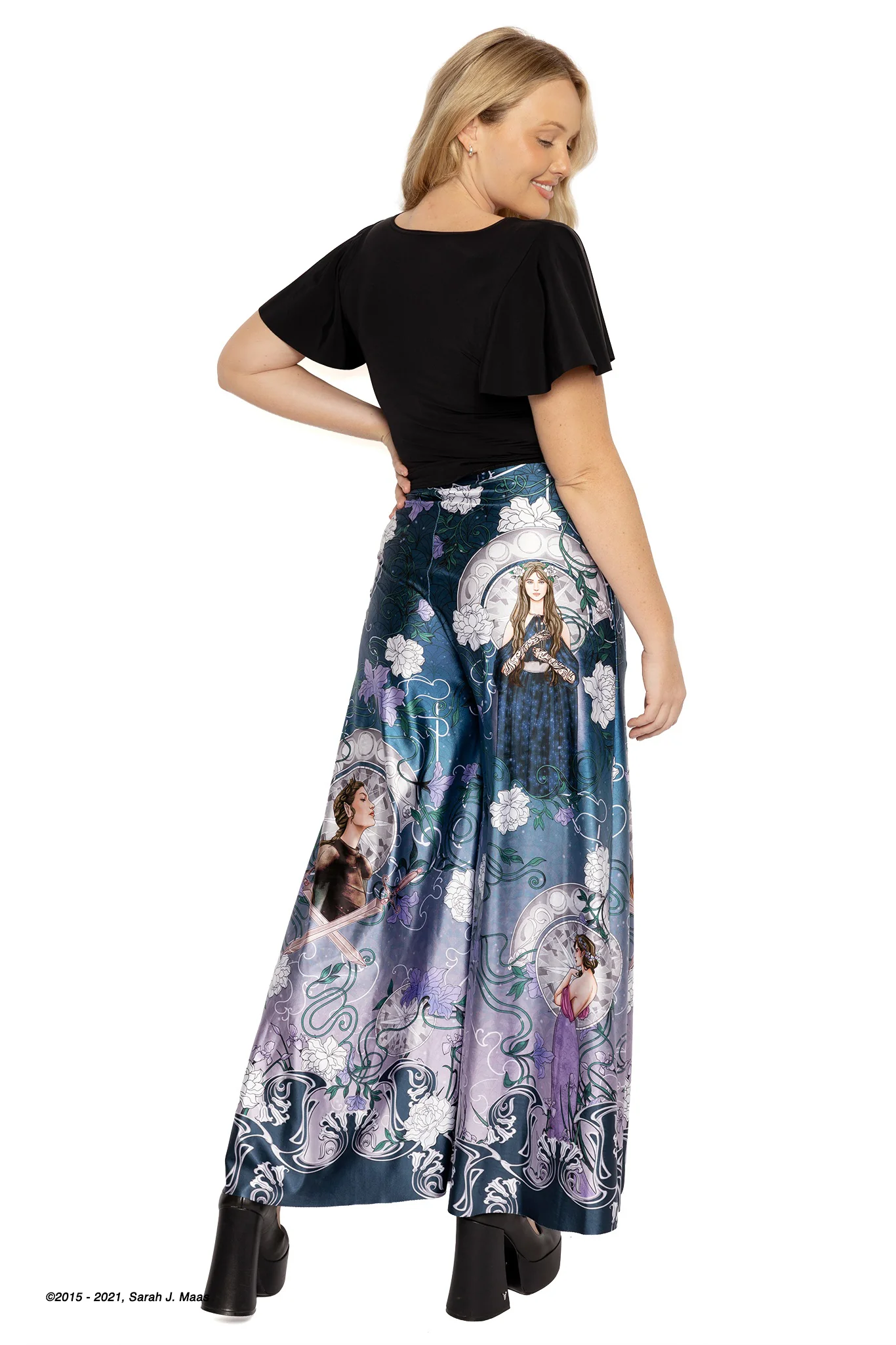 House of Archeron Luxe Palazzo Pants - Image 4