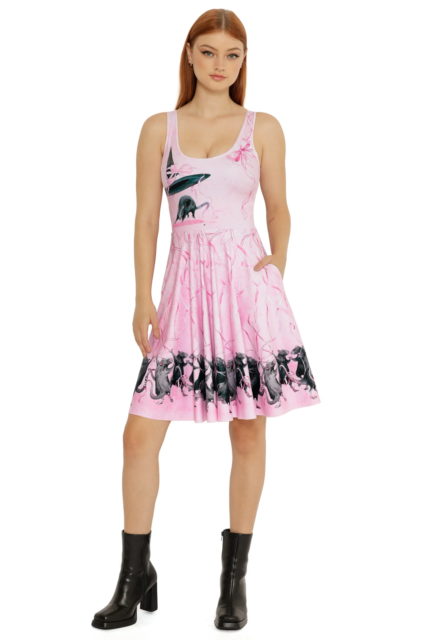 Maypole Rats Scoop Longline Dress