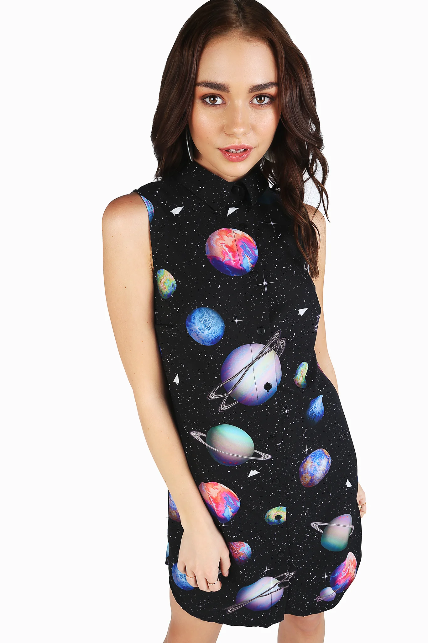 Paper Universe Business Time Shirt Dress - Image 5