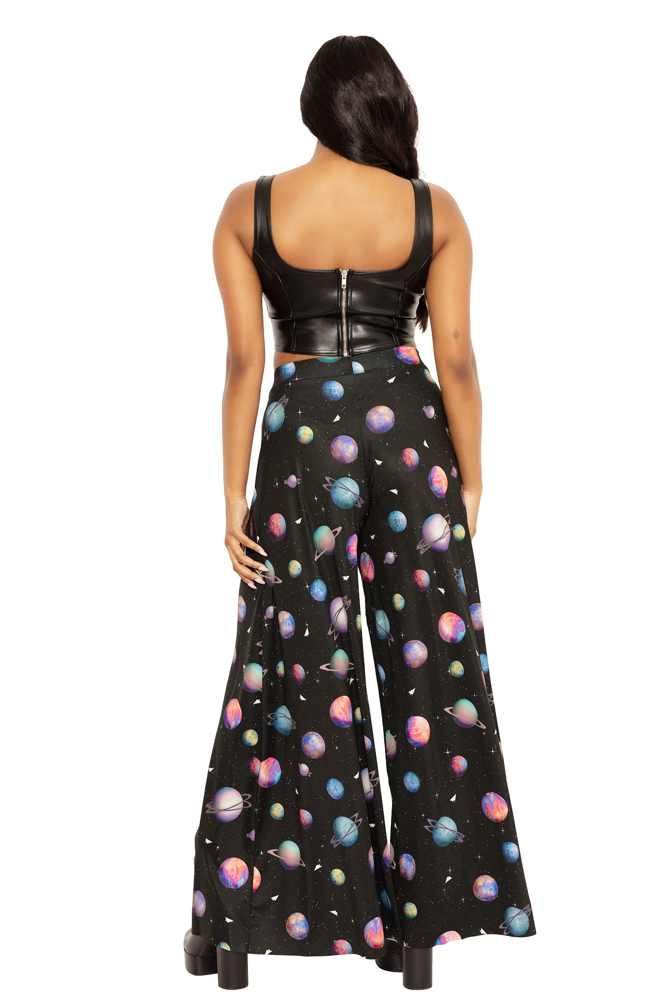 Paper Universe Palazzo Pants - Image 4