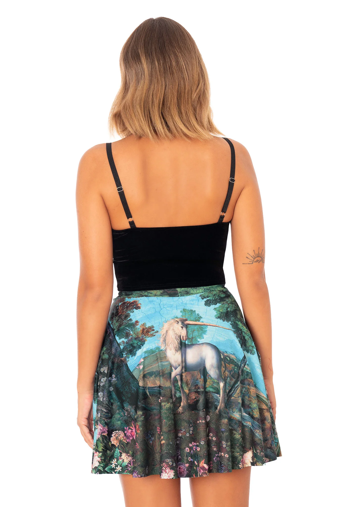Unicorn Tales Pocket Skater Skirt - Image 3